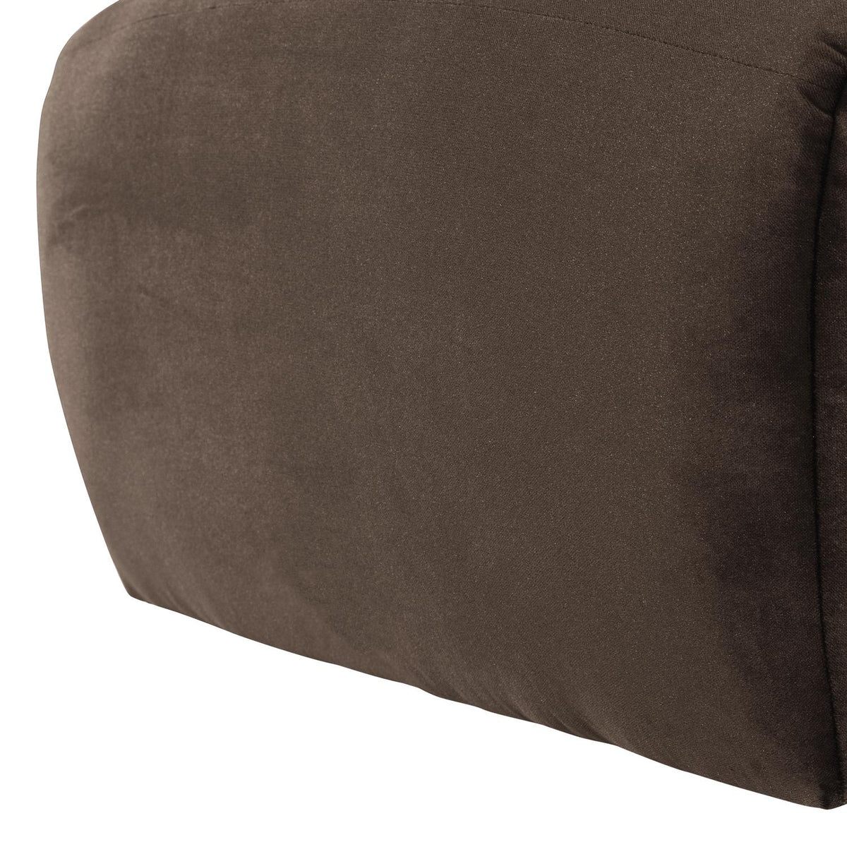 WOOOD Mojo Base poef velvet Bruin