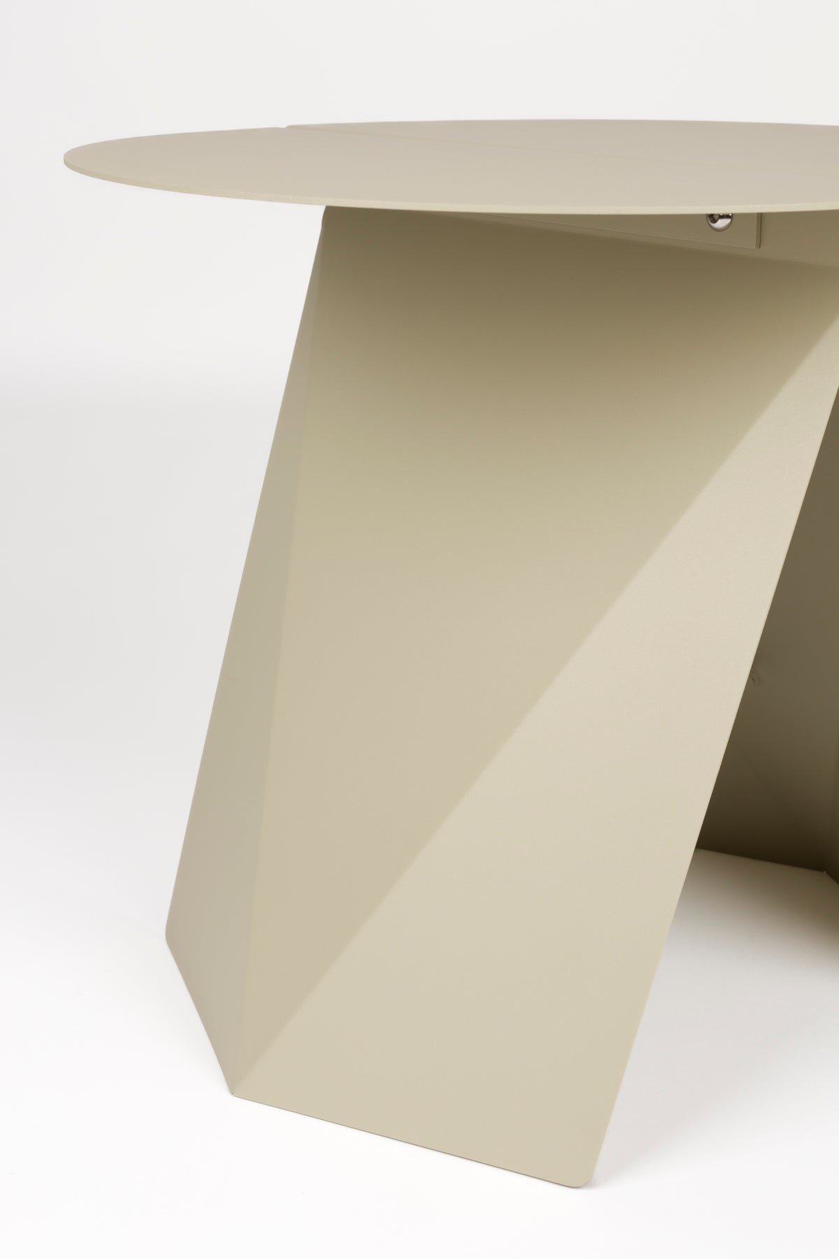 Zuiver Foldy bijzettafel Beige