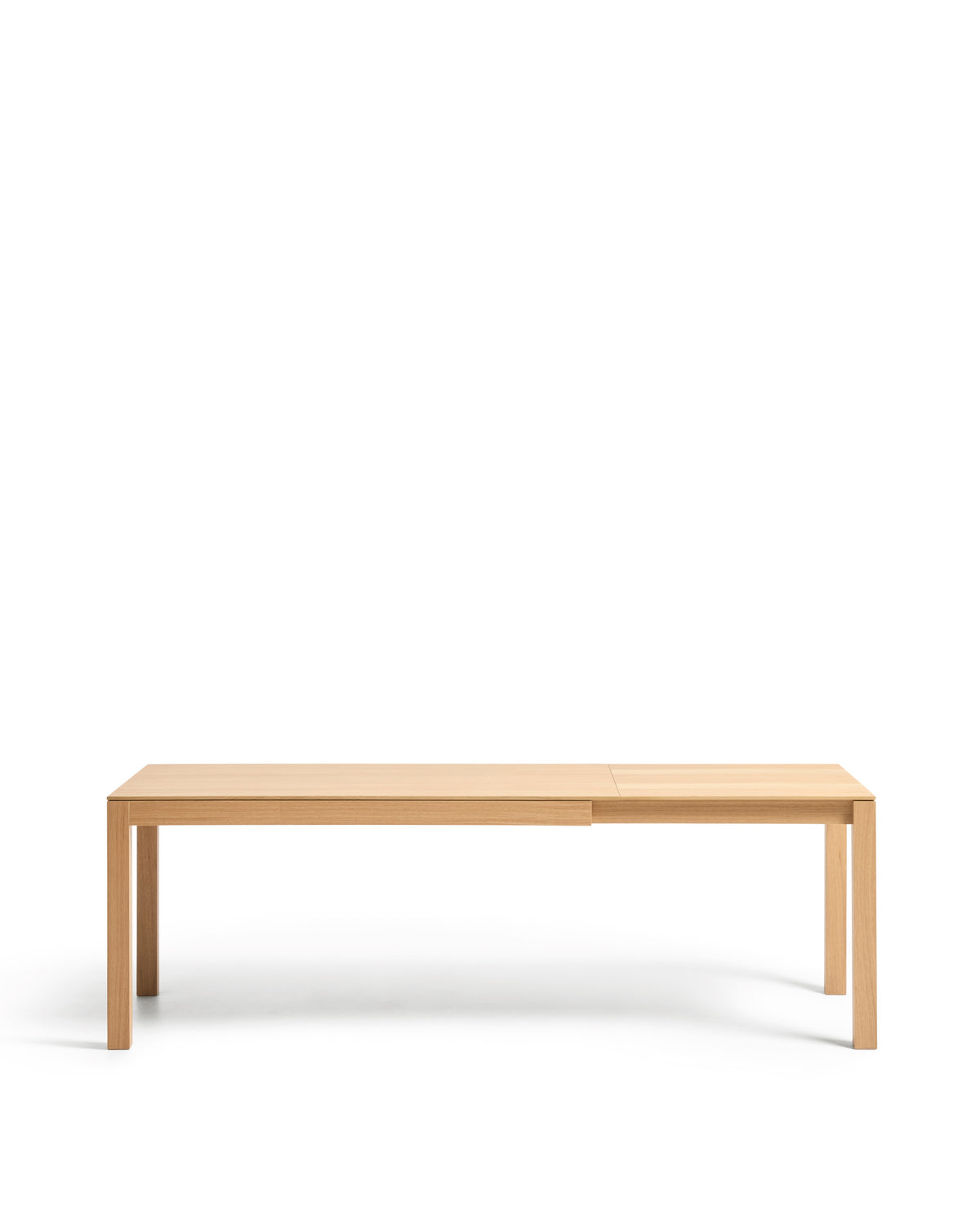 Kave Home Narevi eettafel uitschuifbaar rechthoek 210x100 cm Natural