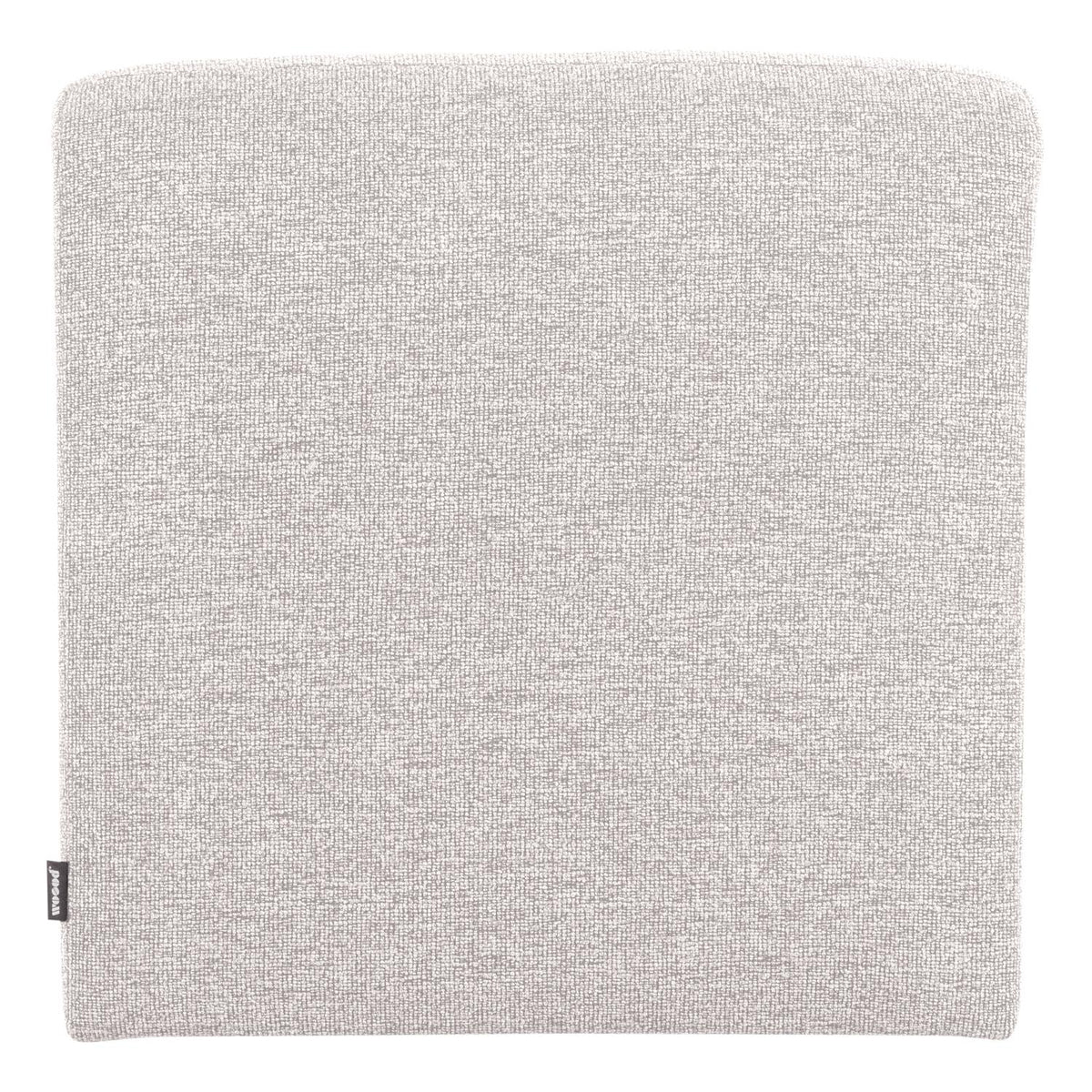 WOOOD Mojo Base eetkamerbank 84 cm met rugleuning bouclé Ecru