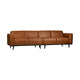 WOOOD Statement 4-zitsbank Cognac