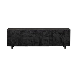 WOOOD Counter tv-meubel Zwart