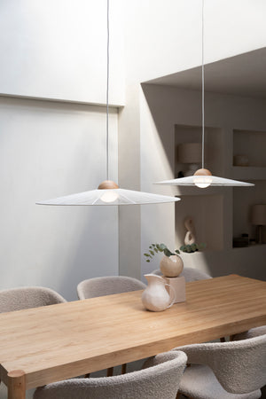 Zuiver Belle hanglamp L Beige