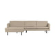 WOOOD Rodeo bank chaise longue links bouclé Beige