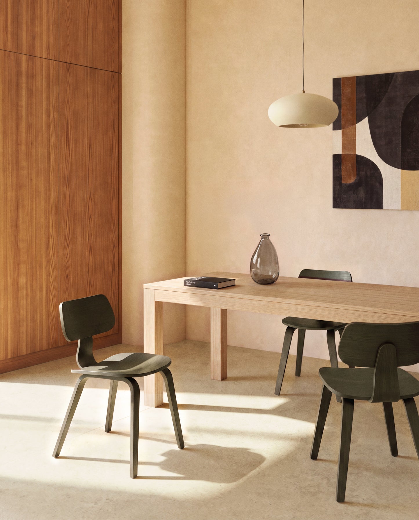Kave Home Narevi eettafel uitschuifbaar rechthoek 170x80 cm Natural