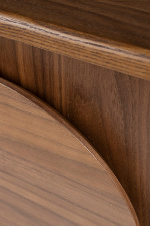 Zuiver Groove dressoir 3 Walnoot
