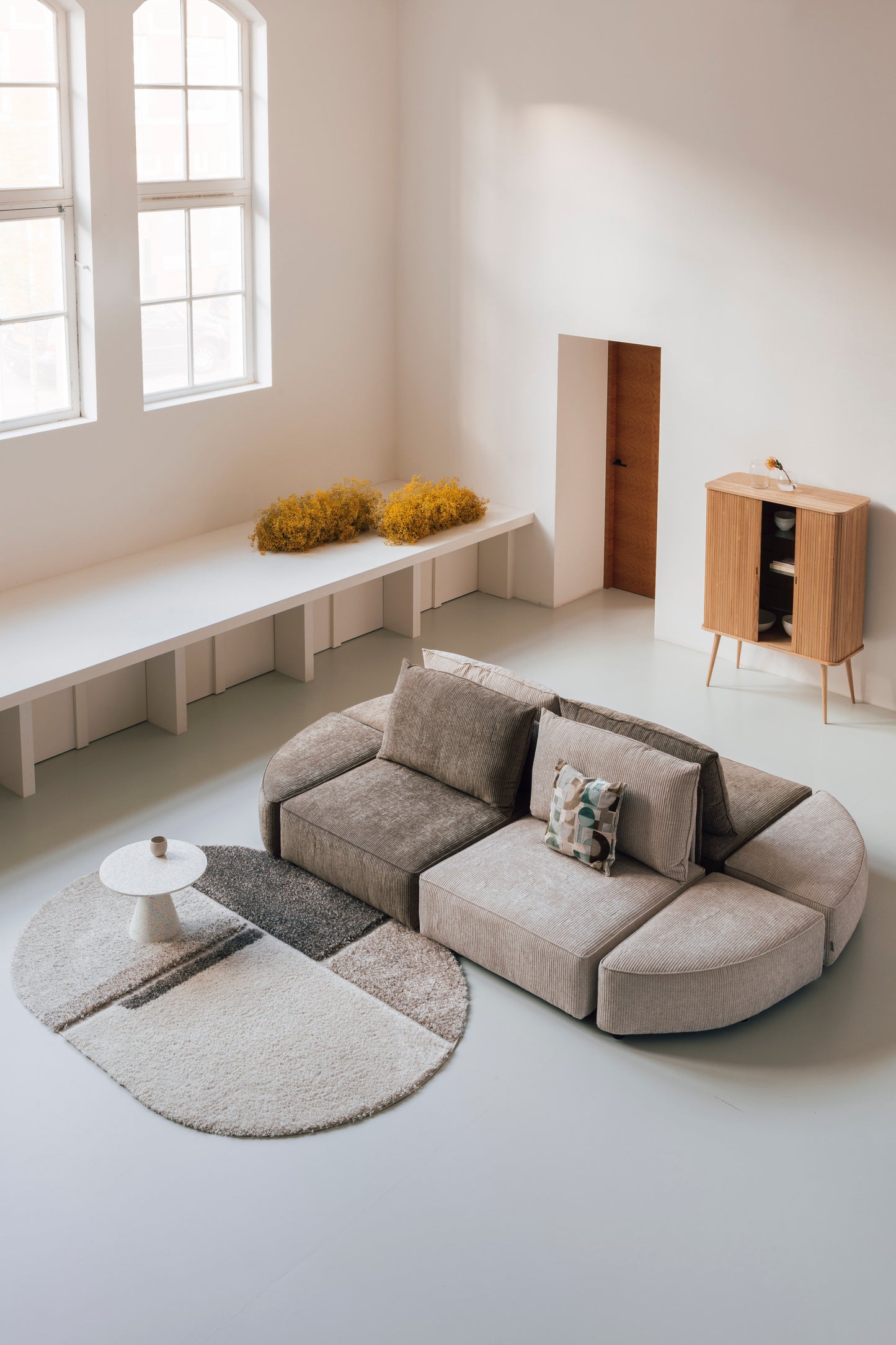 Zuiver Zest vloerkleed 230x160 cm Grey