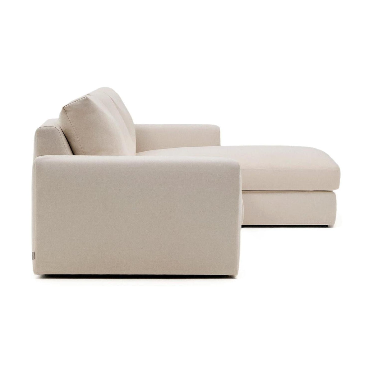 Kave Home Alea 4-zitsbank met chaise longue rechts Beige