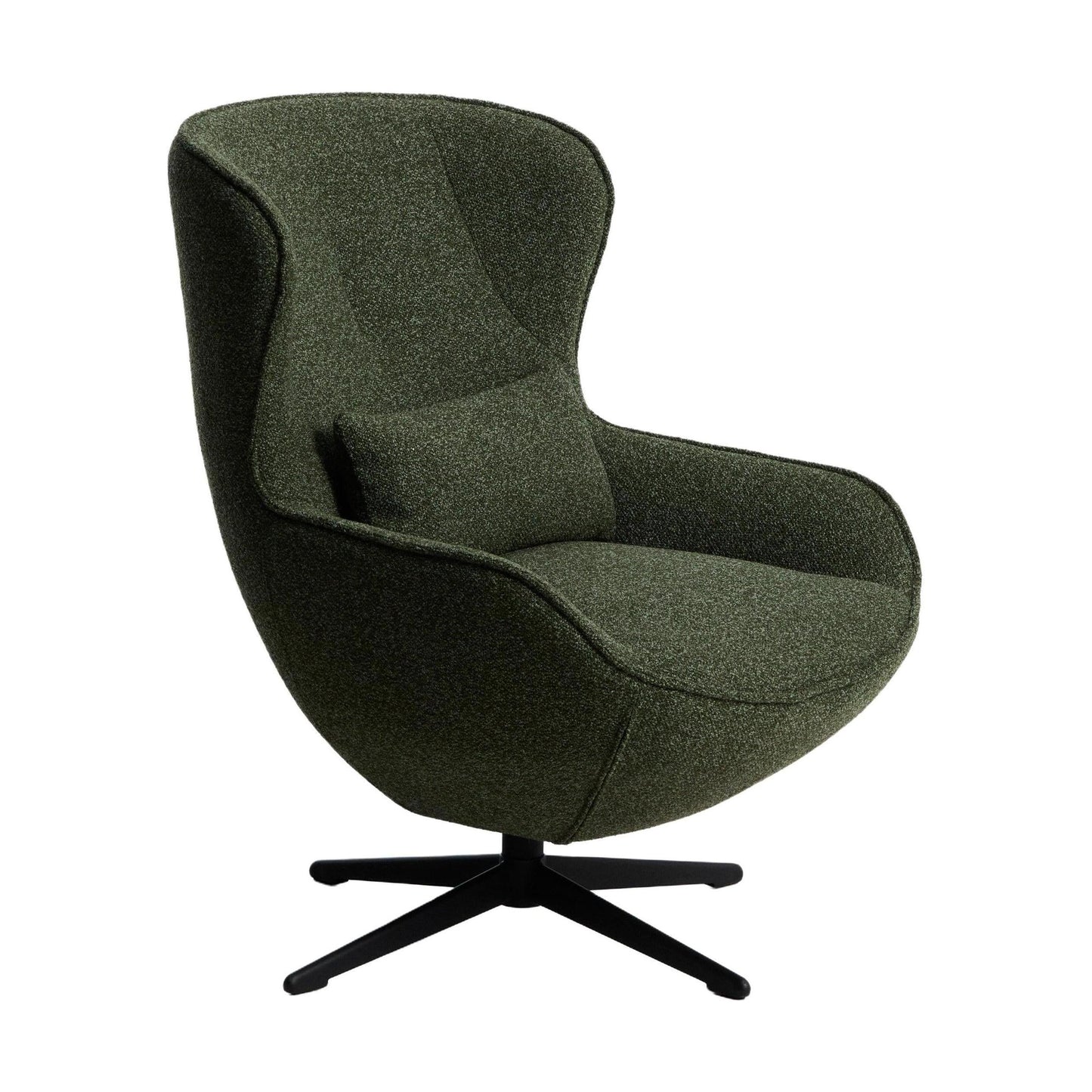 Kave Home Sorile fauteuil chenille Dark green
