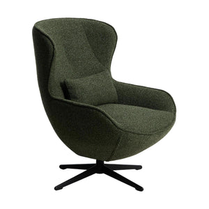Kave Home Sorile fauteuil chenille Dark green