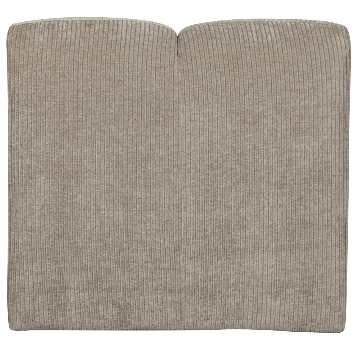 WOOOD Mojo 1-zits bank rib Donkerzand