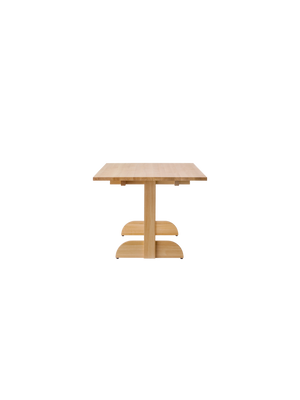 Audo Puffin eettafel rechthoekig 200x95 cm eiken Naturel