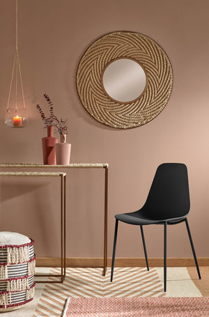 Kave Home Whatts eetkamerstoel Black