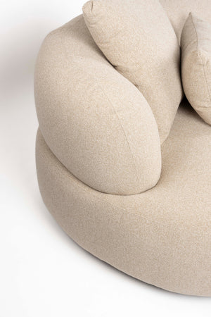Zuiver Boulder 4,5-zitsbank Beige