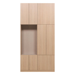 WOOOD Build wandkast 108 cm naturel