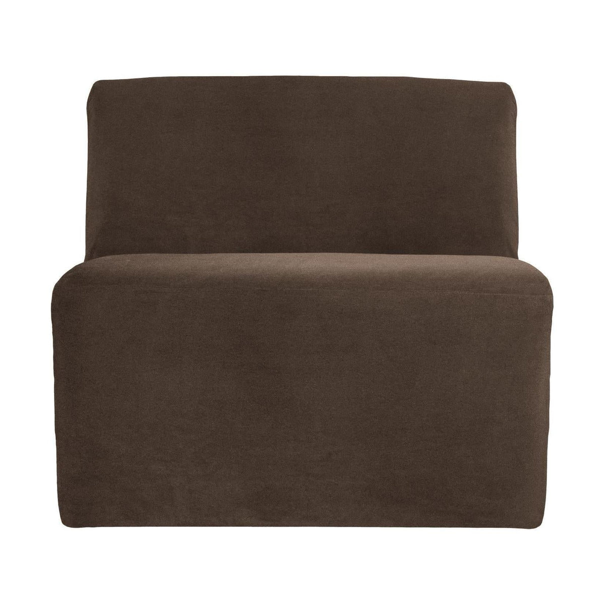 WOOOD Mojo Base 1-zits bank velvet Bruin