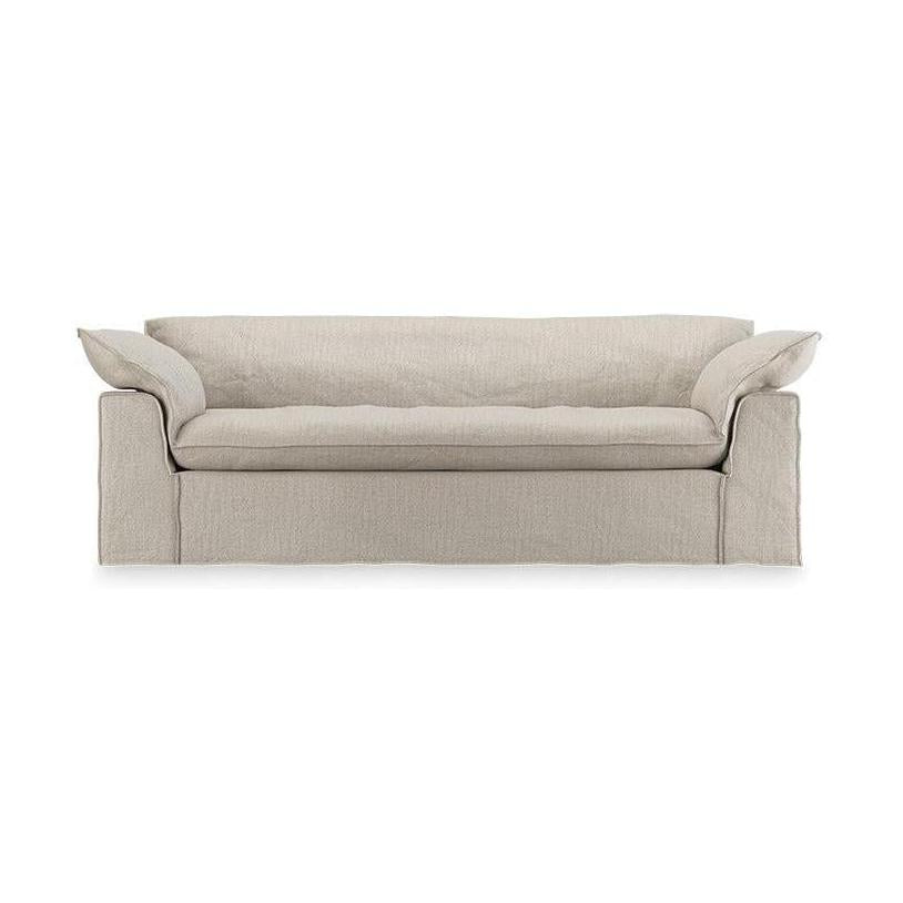 HKliving Nomad bank 244 cm Pure Ivory