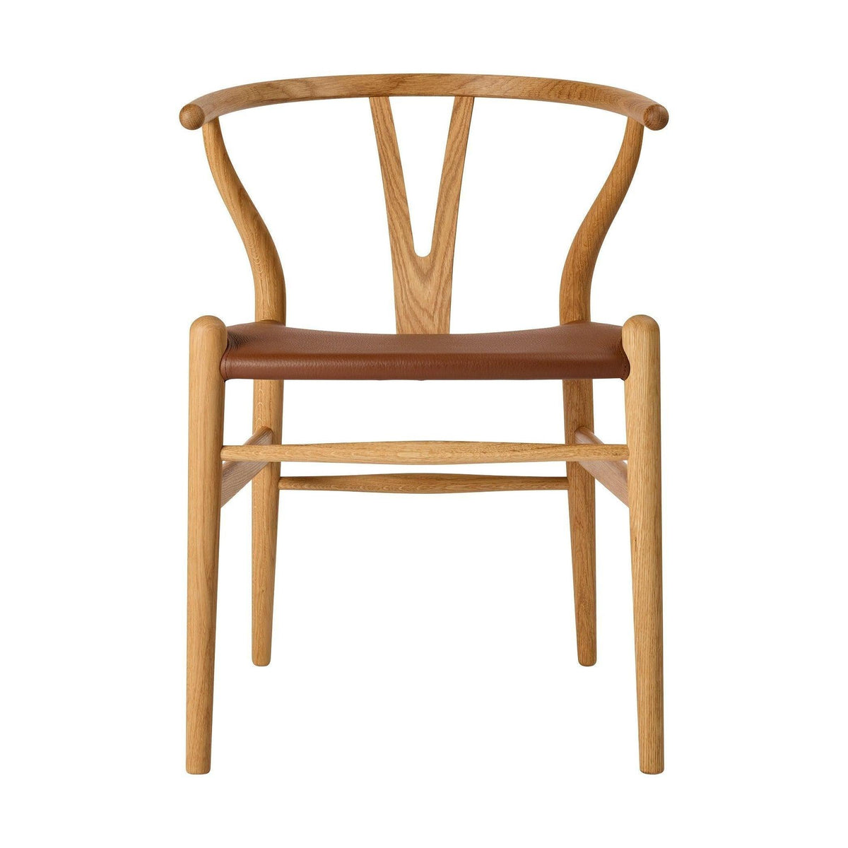 Carl Hansen & Søn CH24P Wishbone eetkamerstoel - geolied eikenhout leder Loke 7060