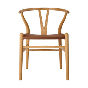 Carl Hansen & Søn CH24P Wishbone eetkamerstoel - geolied eikenhout leder Loke 7060