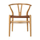 Carl Hansen & Søn CH24P Wishbone eetkamerstoel - geolied eikenhout leder Loke 7060