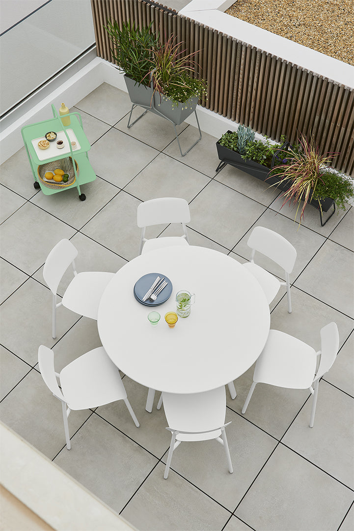 Fermob So'o tuintafel Ø 117 cm Storm grey