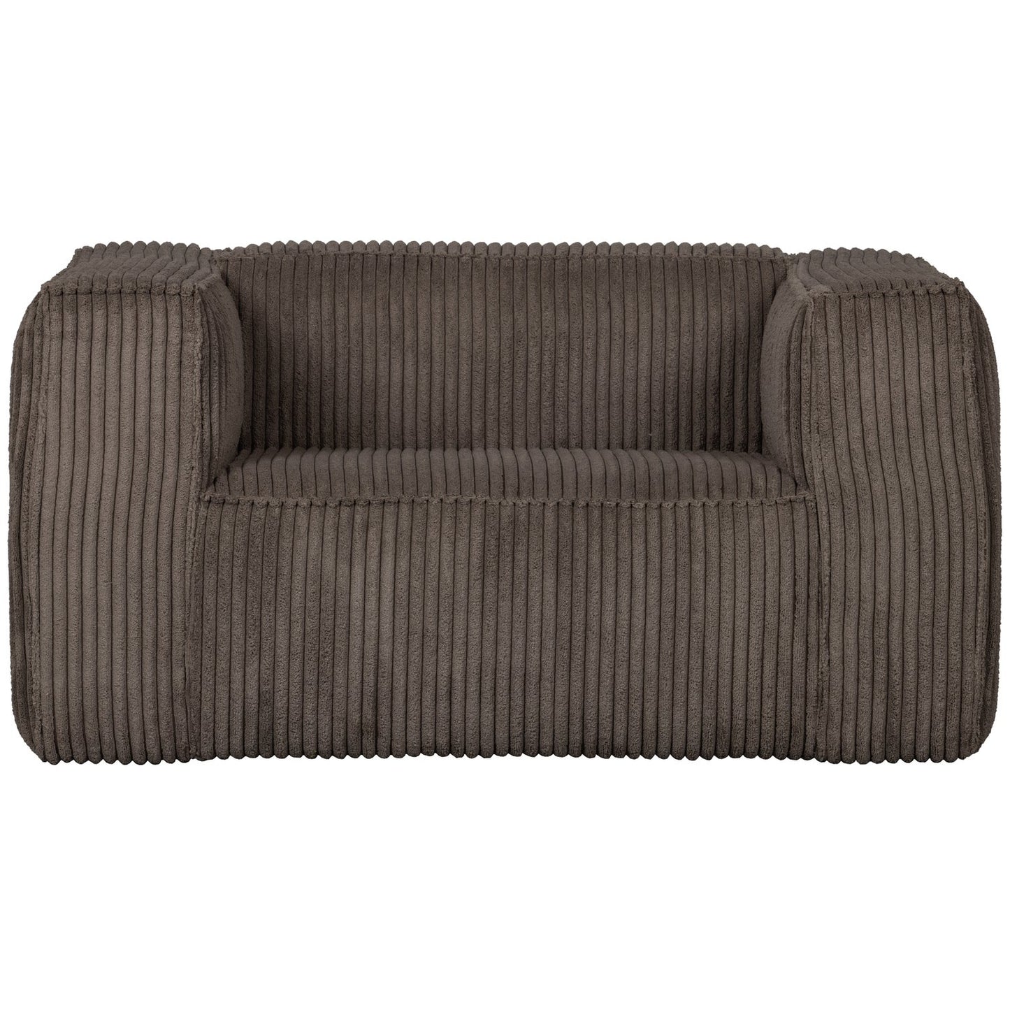 WOOOD Bean fauteuil Ribstof Mud