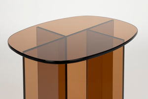 Zuiver Linea bijzettafel Bruin