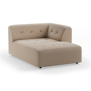 HKliving Vint bank right divan Knotted Beige