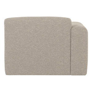 WOOOD Mojo Base 1-zits bank arm links bouclé Beige