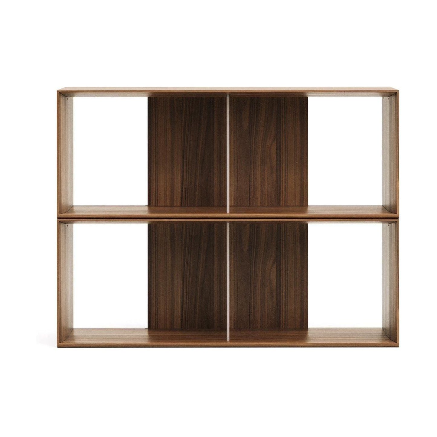 Kave Home Litto kast 2 modulaire planken walnoot