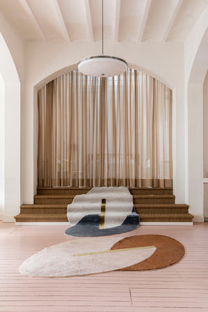 Zuiver Phila vloerkleed 257x160 cm Blauw