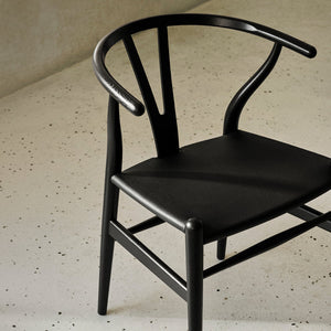 Carl Hansen & Søn CH24P Wishbone eetkamerstoel - geolied eikenhout leder Loke 7060