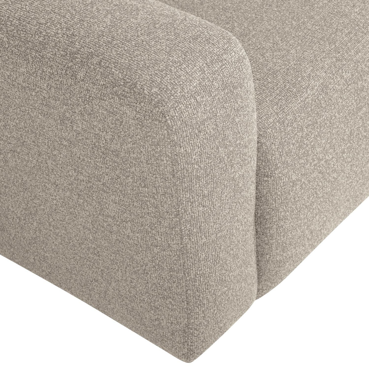 WOOOD Mojo Base 1-zits bank arm links bouclé Beige