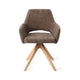 Jesper Home Yanai eetkamerstoel Checked Chestnut revolve oak natural