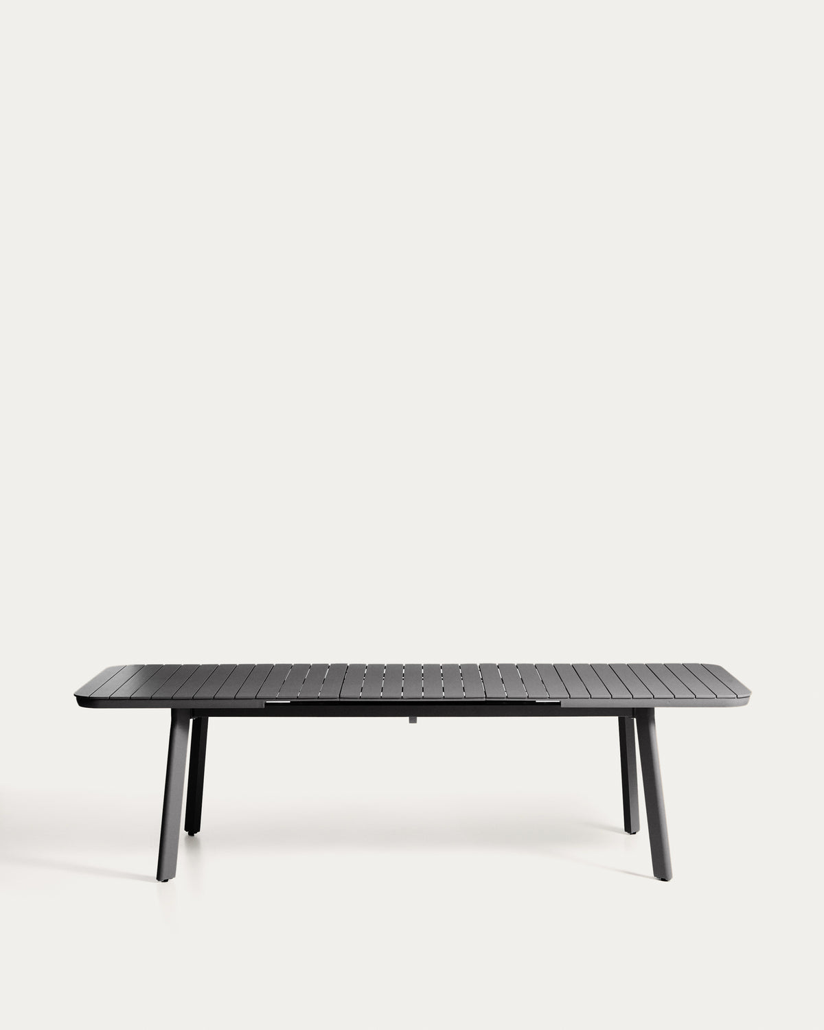Kave Home Izola tuintafel uitschuifbaar rechthoek 220x100 cm Grafiet