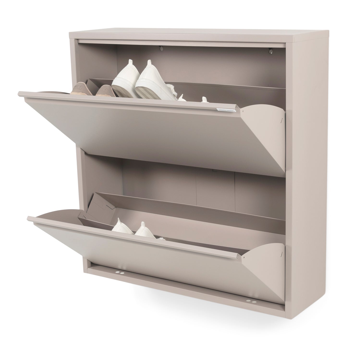 Spinder Design Billy 2 schoenenkast Silky Taupe