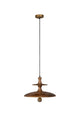 Dutchbone Cath hanglamp Walnoot