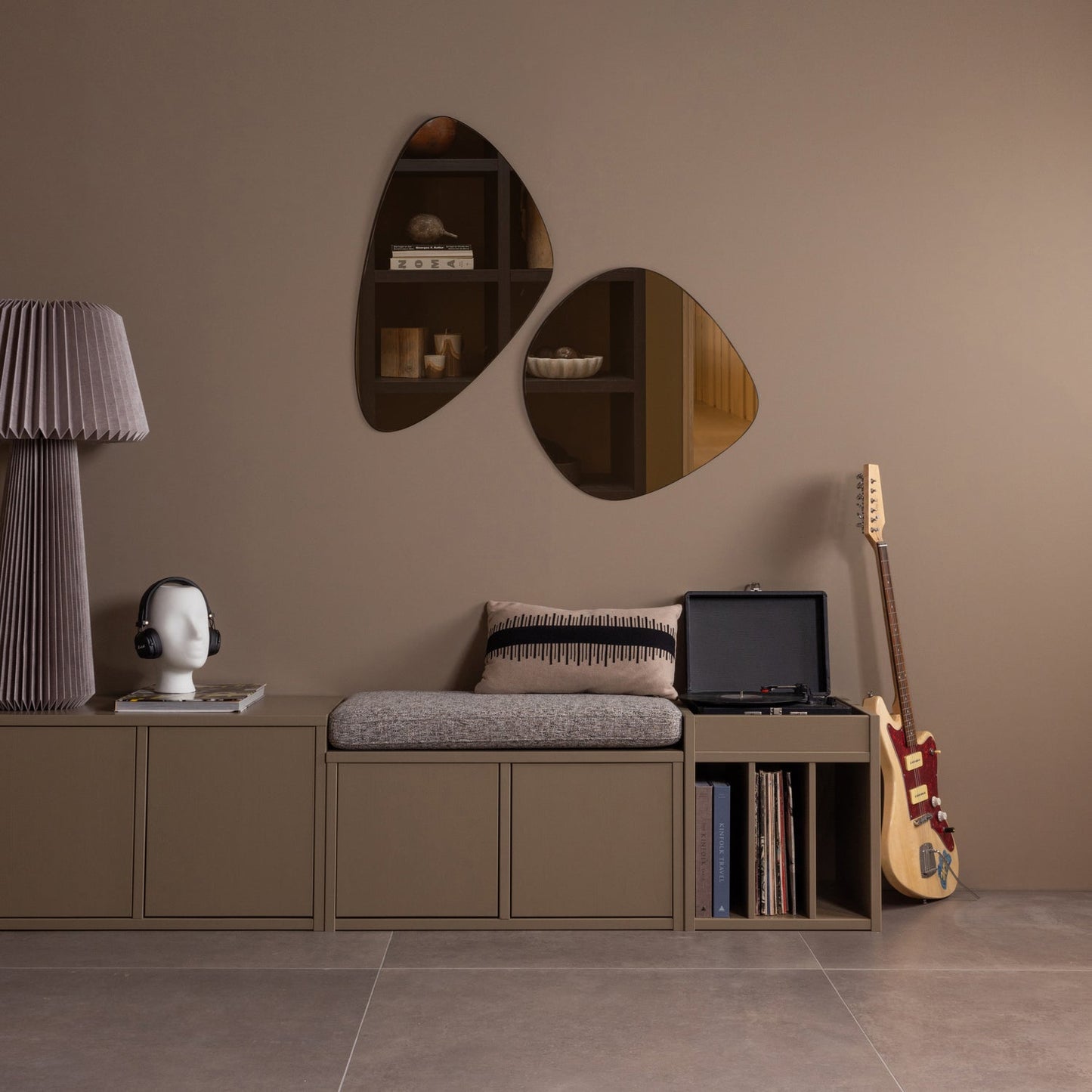 WOOOD Turner tv-meubel Mud