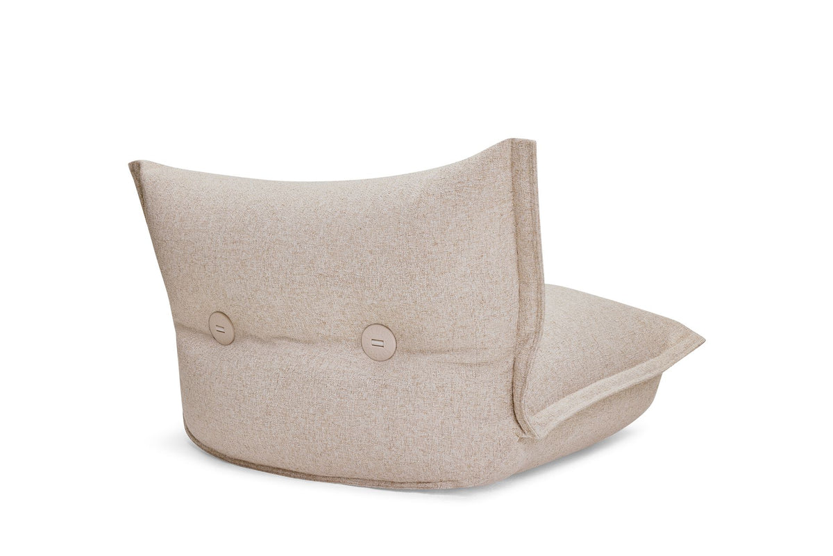 Fatboy Bonbaron Slim fauteuil bouclé Beige