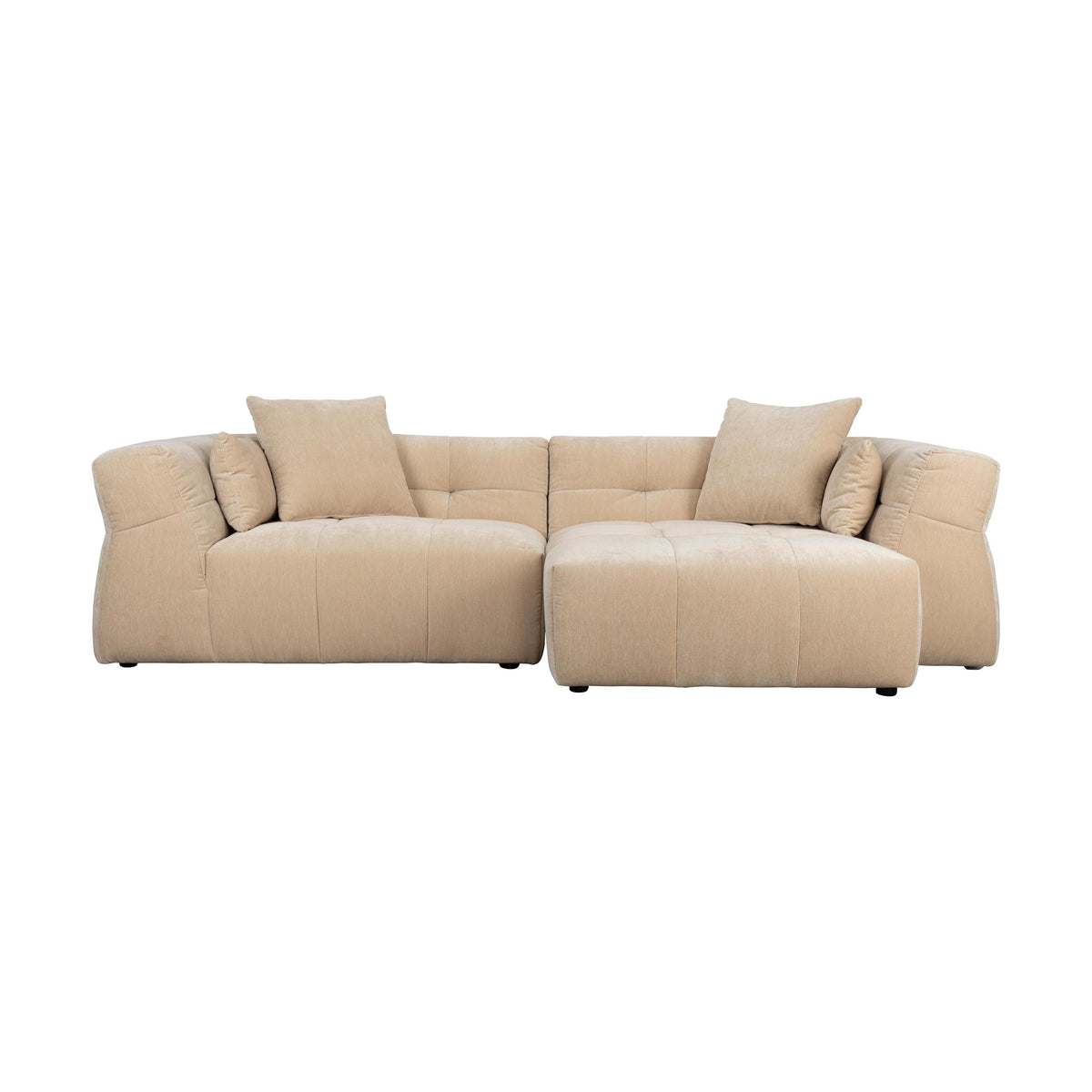Dutchbone Hodge bank Chaise Longue rechts Beige