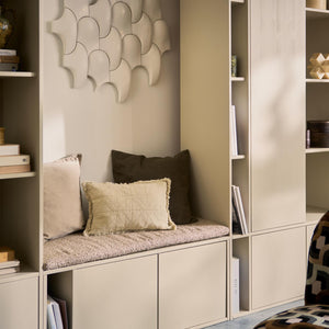 vtwonen Settle Down tv-meubel en bankje 108 cm Dust