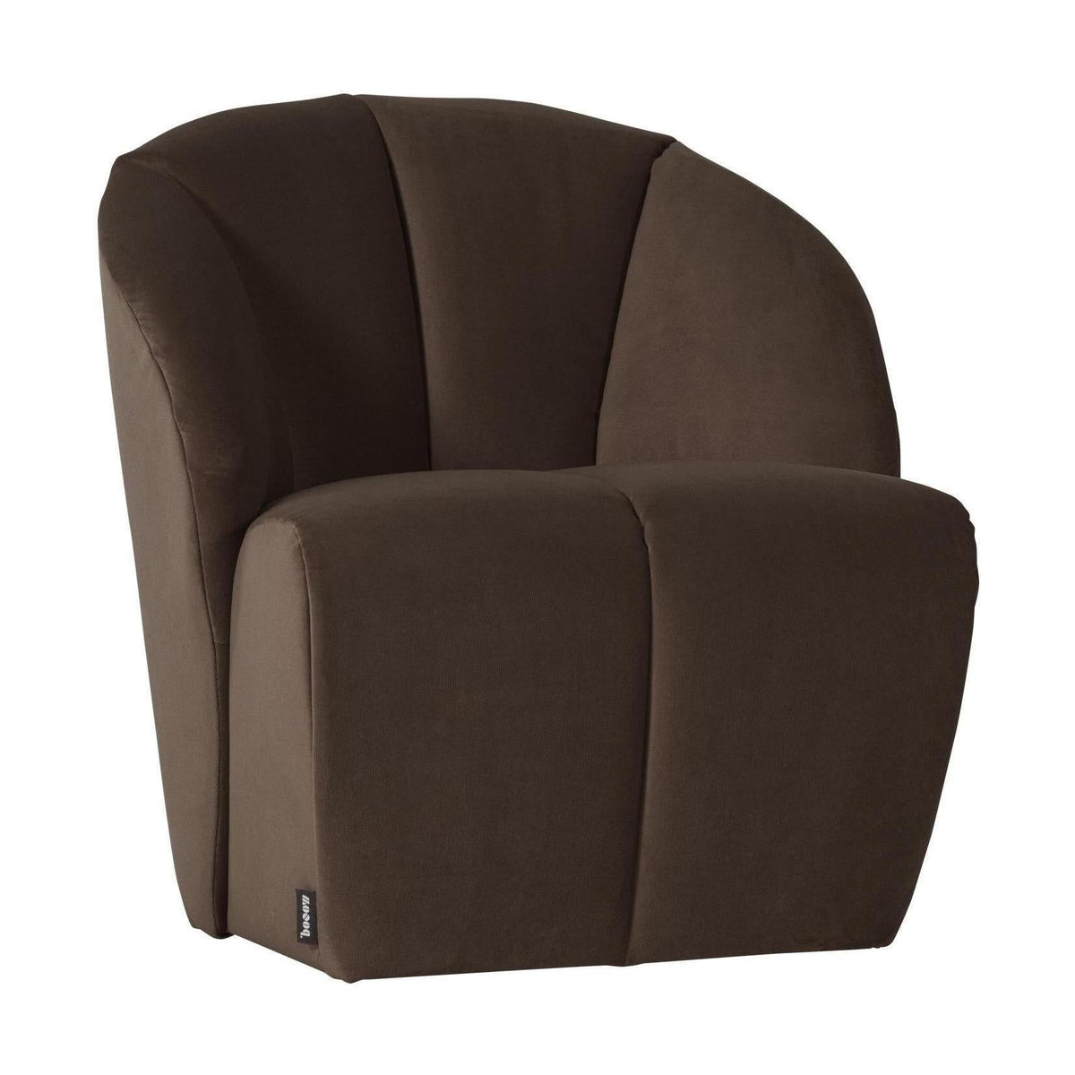 WOOOD Mojo draaifauteuil velvet Bruin