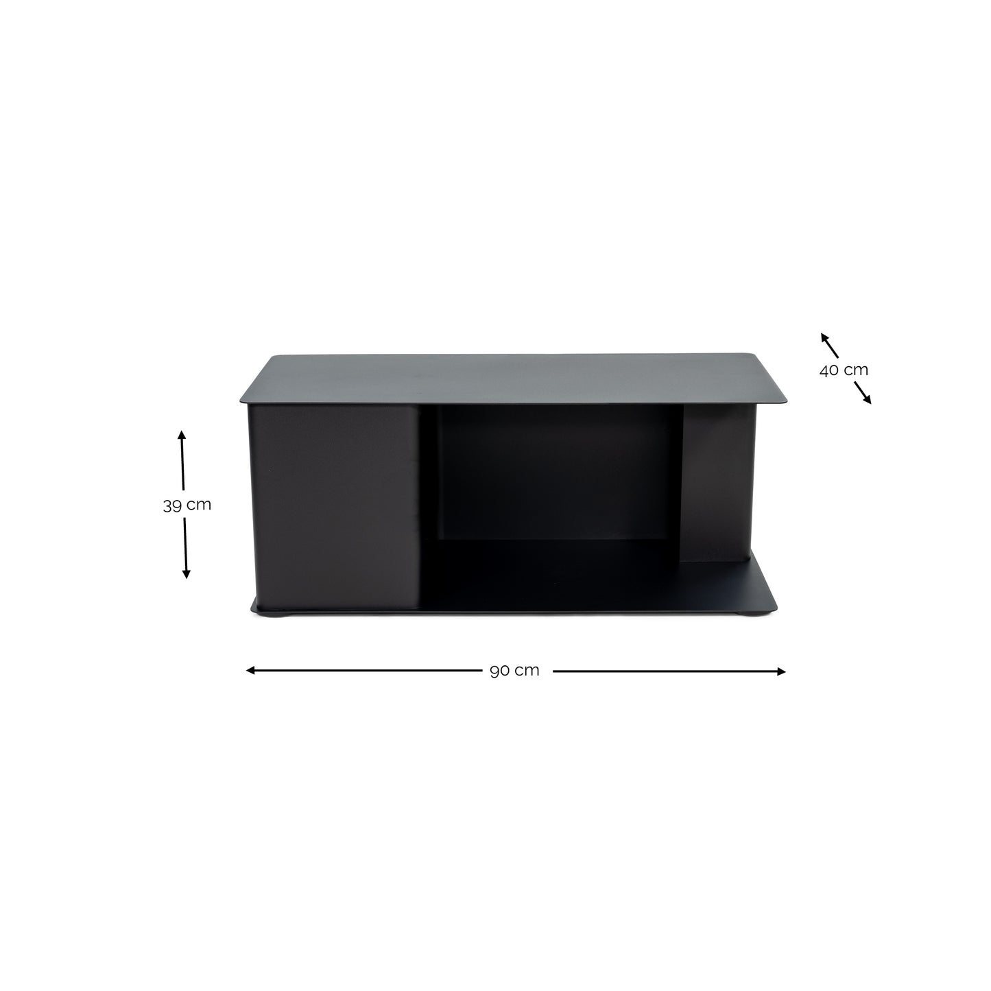 Spinder Design Adaptable salontafel Zwart