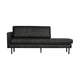 WOOOD Rodeo daybed links eco-leer Zwart