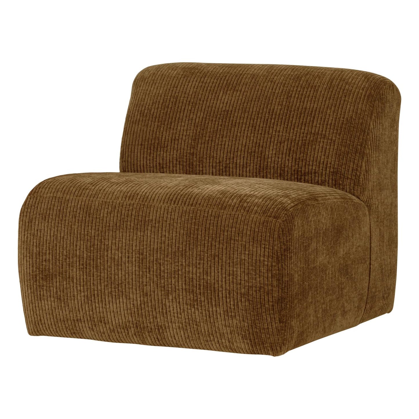 WOOOD Mojo Base 1-zits bank rib Honinggeel