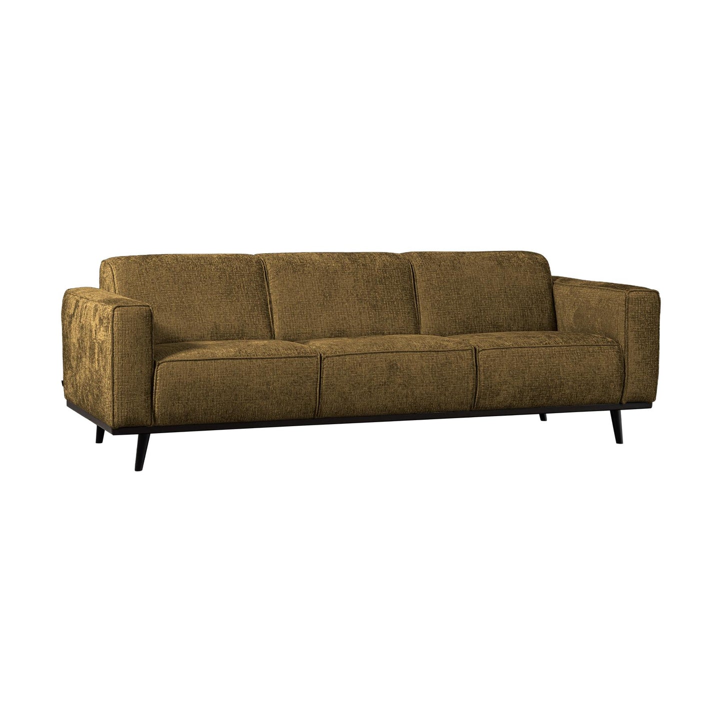 WOOOD Statement 3-zits bank Structure Velvet Brass