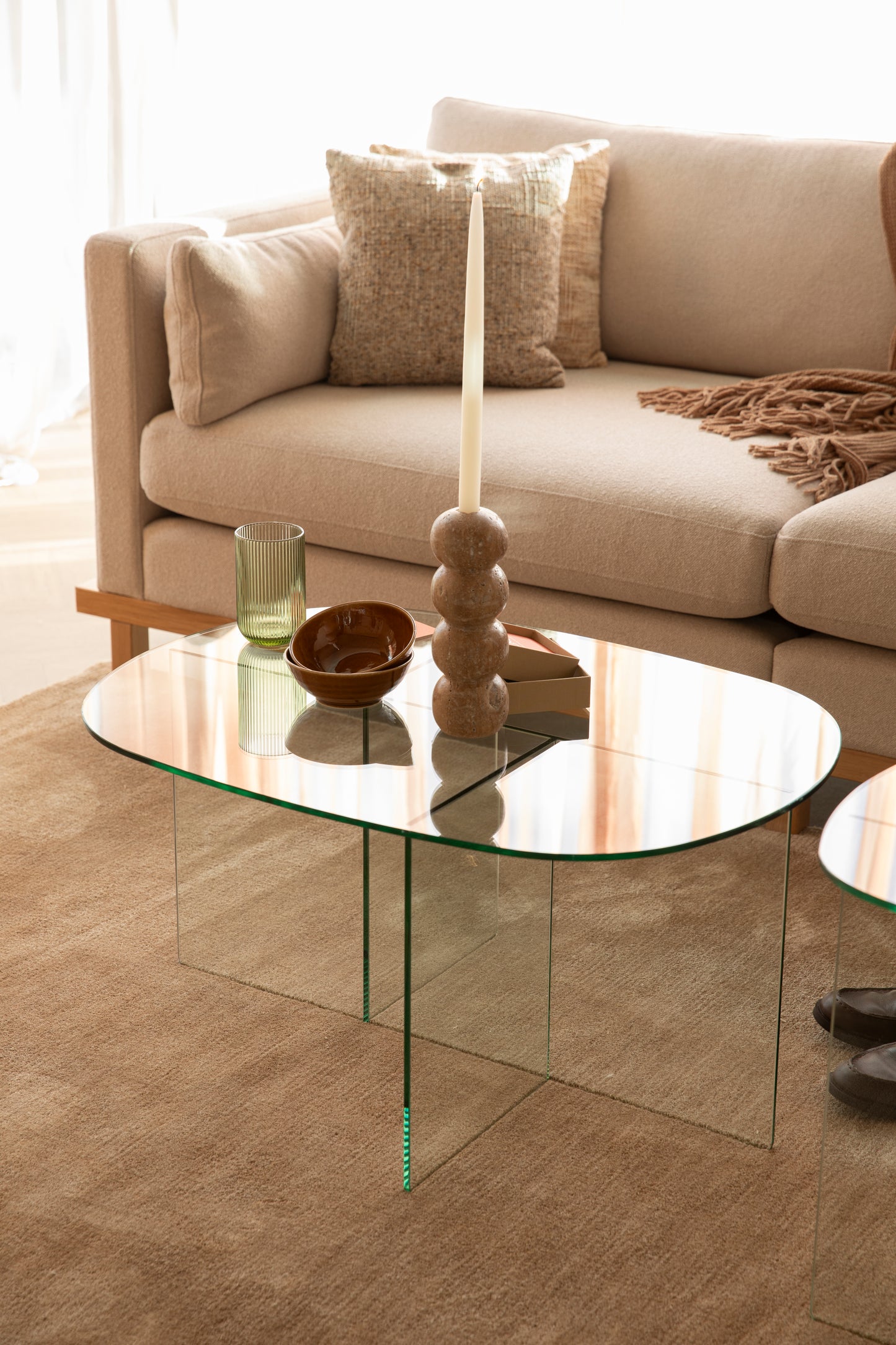 Zuiver Linea salontafel Transparant