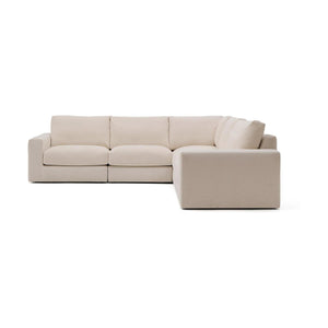 Kave Home Alea hoekbank links Beige