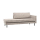 WOOOD Rodeo daybed rechts ribstof Ecru