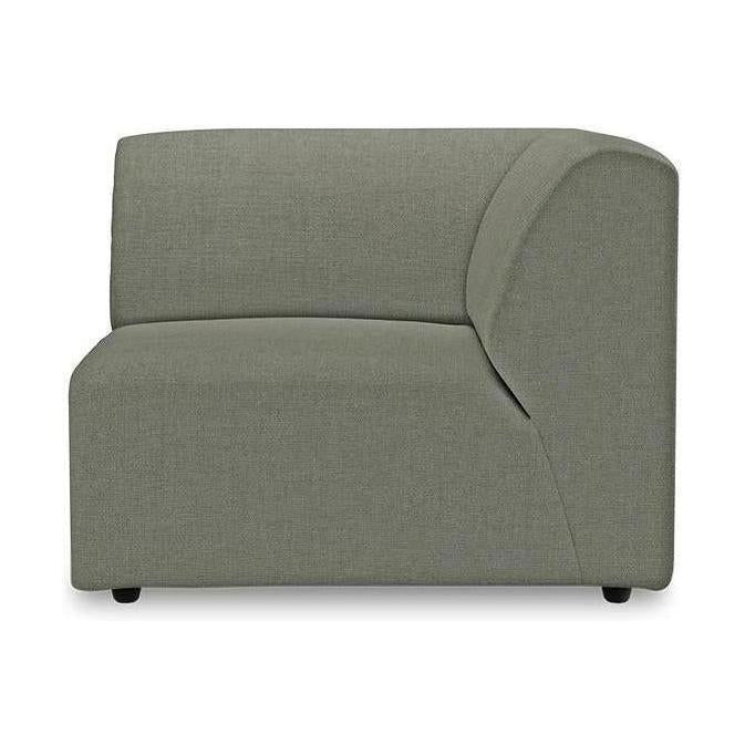 HKliving Jax bank right end Linen Army Green